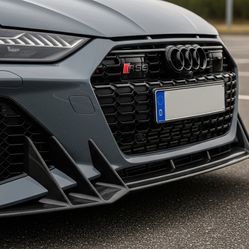 Carbon Fiber Front Lip for Audi RS6 Avant (C8)