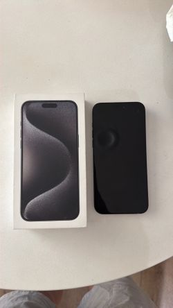 Verizon Unlocked Apple IPhone 15 Pro Max 256 Black Titanium