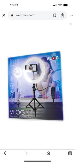 By Tech Universal Extendable Vlog Kit, Tech Bits Fits Most Smartphones