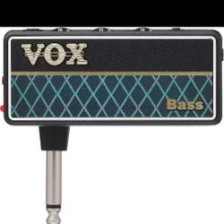 VOX amPlug AP2-BS BASS Guitar Headphone Practice Amp 9 x Rhythms 3 x Gain Stages
