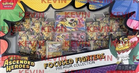 Pokemon ascended heroes focused fighters premium collection