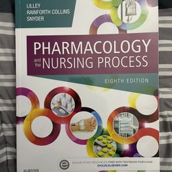 Pharmacology and The Nursing Process (8th Edition) textbook 