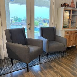 Mid Century Style World Market Chairs 