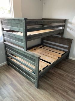 Twin over full bunk bed