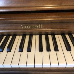 Upright Piano And Bench