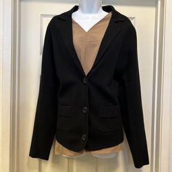 🖤LANE BRYANT • Black Blazer Cardigan Jacket (18/20)