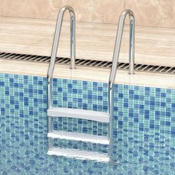 6 Total Goovilla Pool Ladder Steps Replacement 20" Universal Heavy Duty Molded Set Of 6 Swimming Pool Ladder Steps FACTORY SEALED 