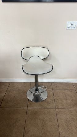 White leather chairs