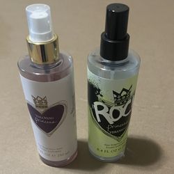 Vera Wang, new rock, princess perfume spray, mist 8 ounce bottles buy one get one free