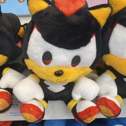 Shadow Medium Plush Sonic and Friends Brand New Gacha and Catch Santa Monica