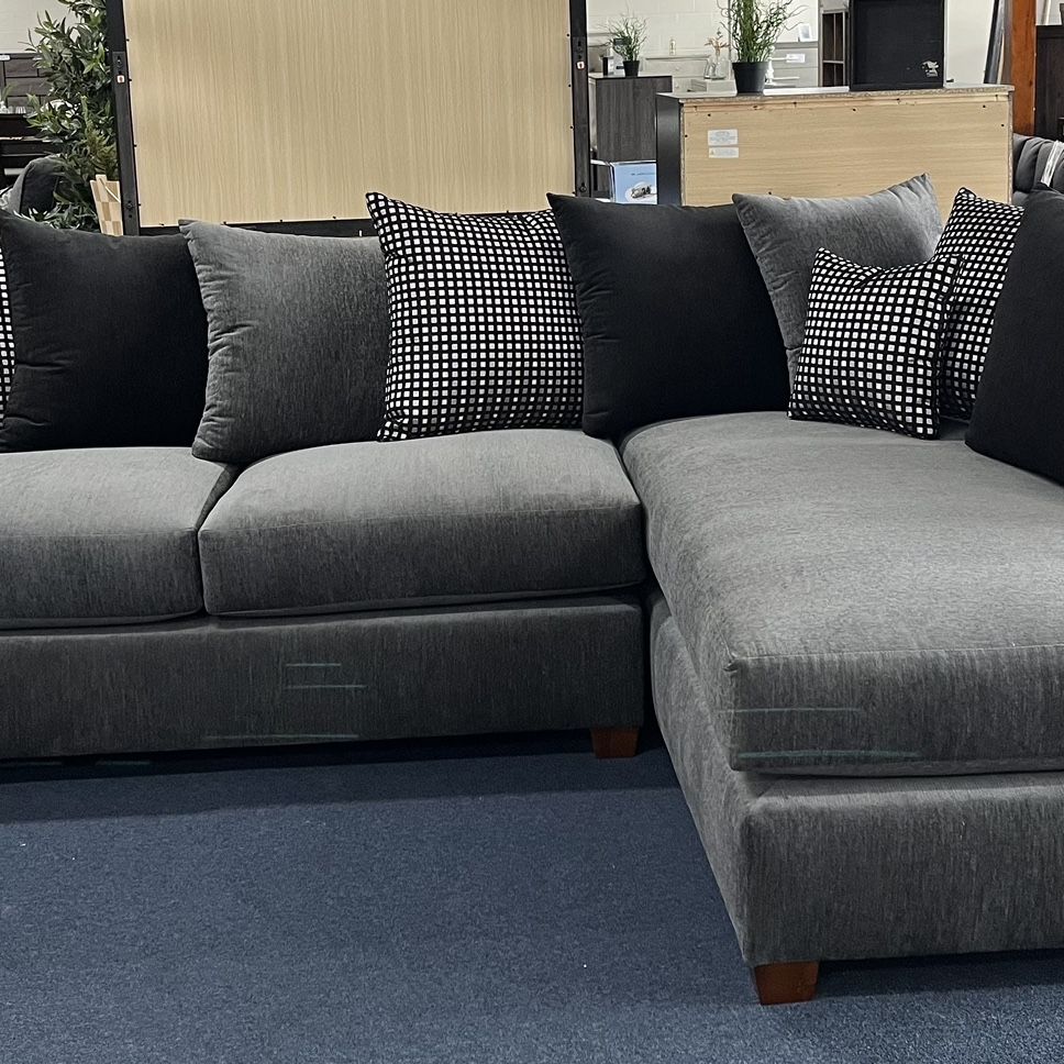 Dark Grey Sectional