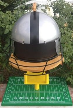 BRAND NEW Sports Grills Touchdown 14.5" Football Charcoal BBQ Grill – Original Box