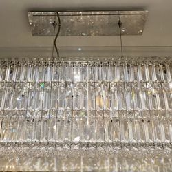 Schonbek Swarovski Crystal Pendant 36”