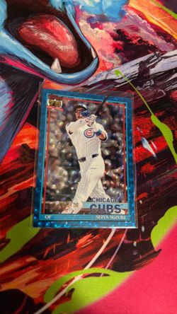 Sheiya Suzuki Chicago Cubs Blue 105/150