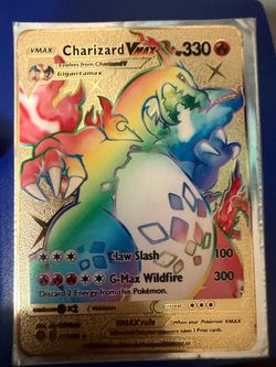 Gold Charzard Vmax R