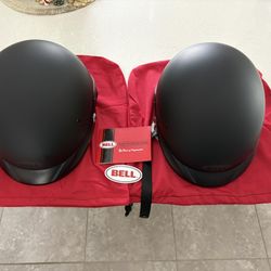 2 Bell Pit Boss Open Face Motorcycle Helmets