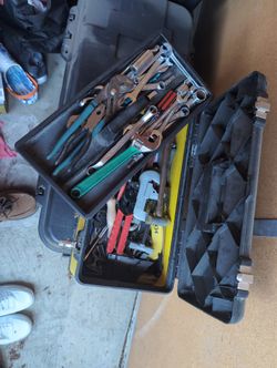 Tool Box With Tools 