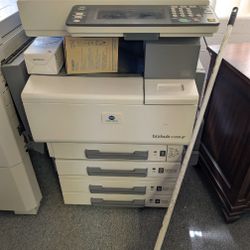 Minolta Bizhub C350 with Finisher 