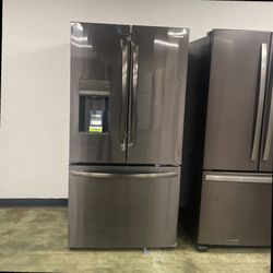 Black Frigidaire refrigerator