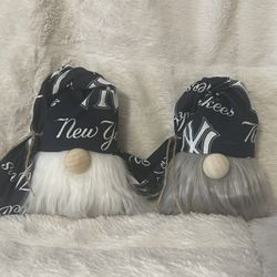 $8 MLB New York Yankees gnomes Handmade MANY AVAILABLE baseball decor sports home party 