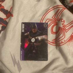 Batman Card From Dave & Busters 