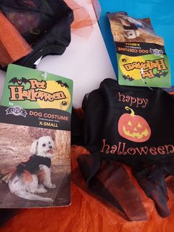 Halloween dog X-s Costume
