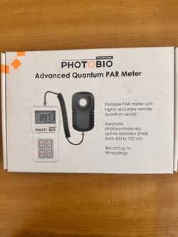 Light Meter - PhotoBio Advanced Quantum PAR Meter