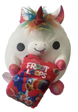 Snackles (Froot Loops) Unicorn by ZURU, 14 inches Ultra Soft Plush Richard