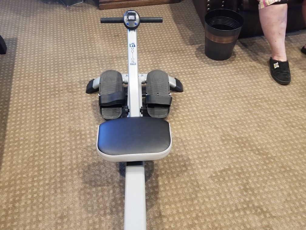 In Motion rowing machine