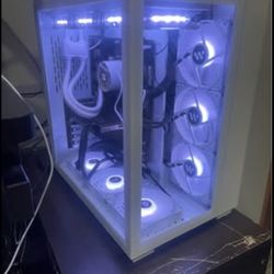 Custom Gaming PC With Monitor