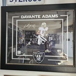 Raiders Davante Adams Autograph *MOVING*