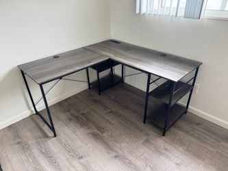 LIKE NEW Modular Computer Gaming Desk | L-Shaped or Double Work Station | Instructions Included