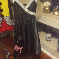 50’s/grease Halloween costume dress Size medium