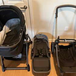 Peg Perego YPSI Stroller And Bassinet With Stand 