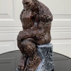 The Bigfoot Thinker Statue