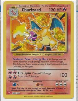 Charizard. - tcg Classic deck Mint