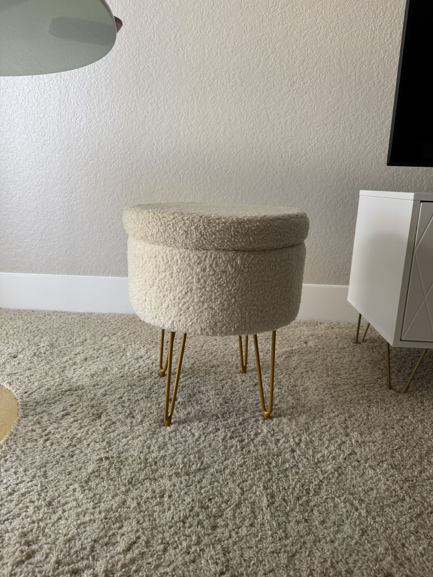 Storage Ottoman/Side Table