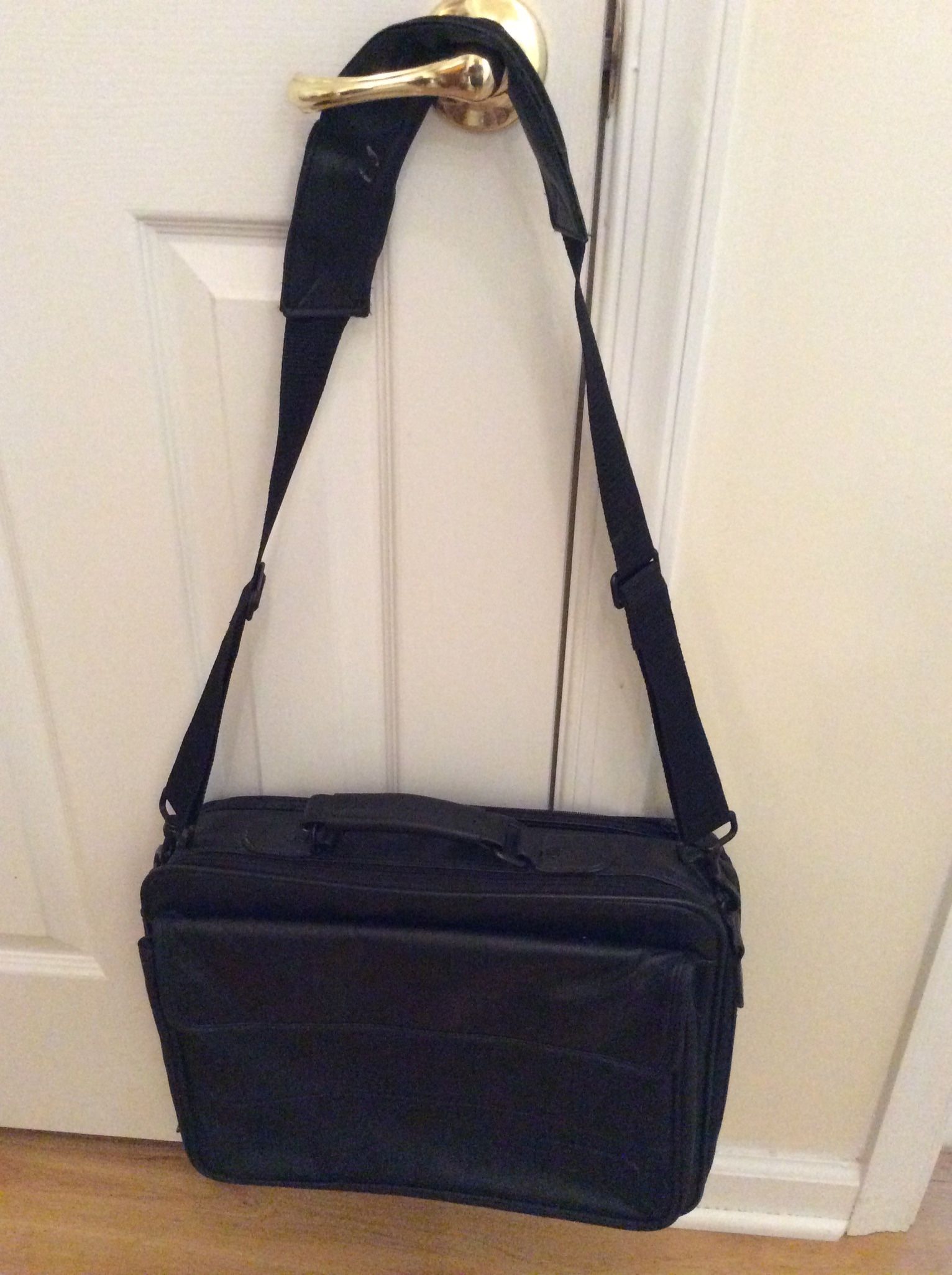 Laptop Leather Look Bag