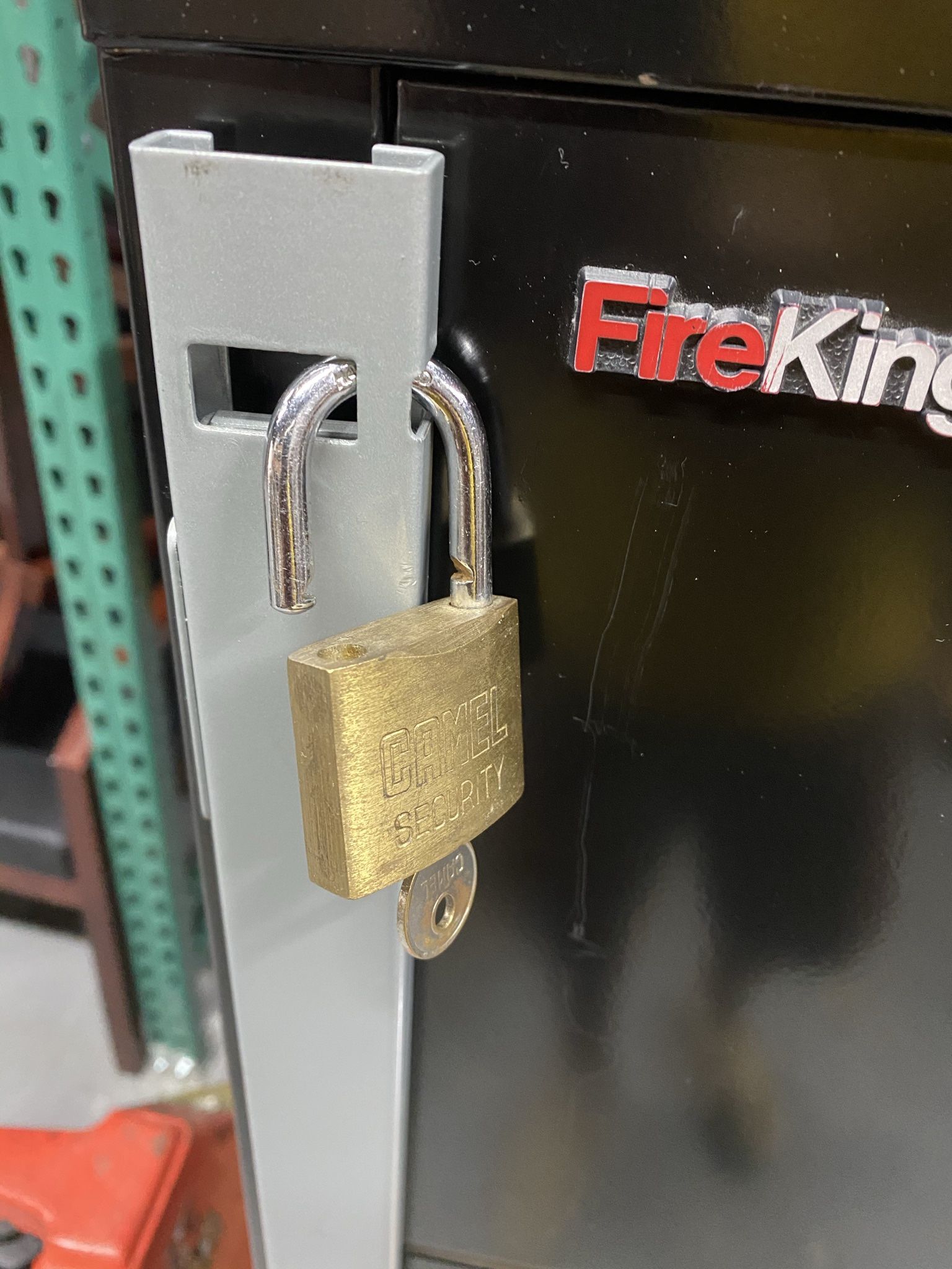 Fireproof file by FireKing 900 lbs 38” 4 Drawer lock & Key