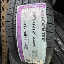17” NEXEN Npriz AH5 Tires New in Stock Now  Size 215/55R17