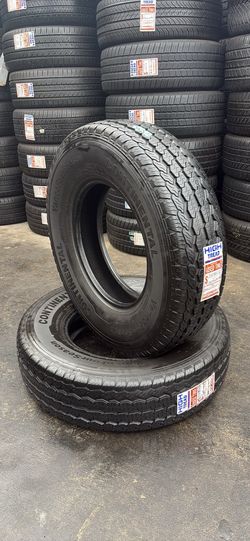 215/85/16 LT CONTINENTAL (2 TIRES ONLY USED)