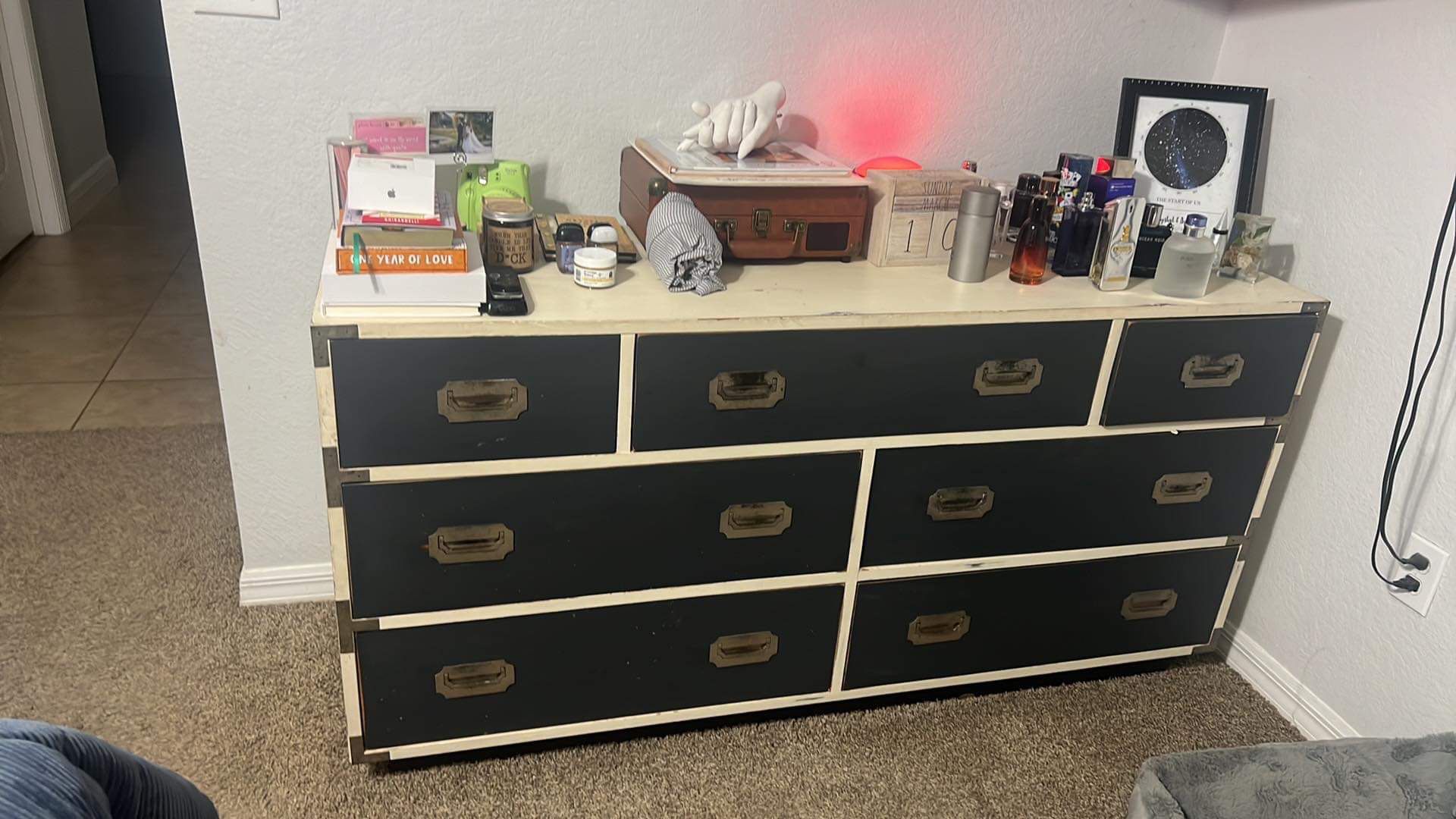 Vintage Restored Dresser/desk