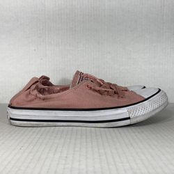 Converse Chuck Taylor All Star Shoreline Size 8 Womens Shoes Pink White Retro