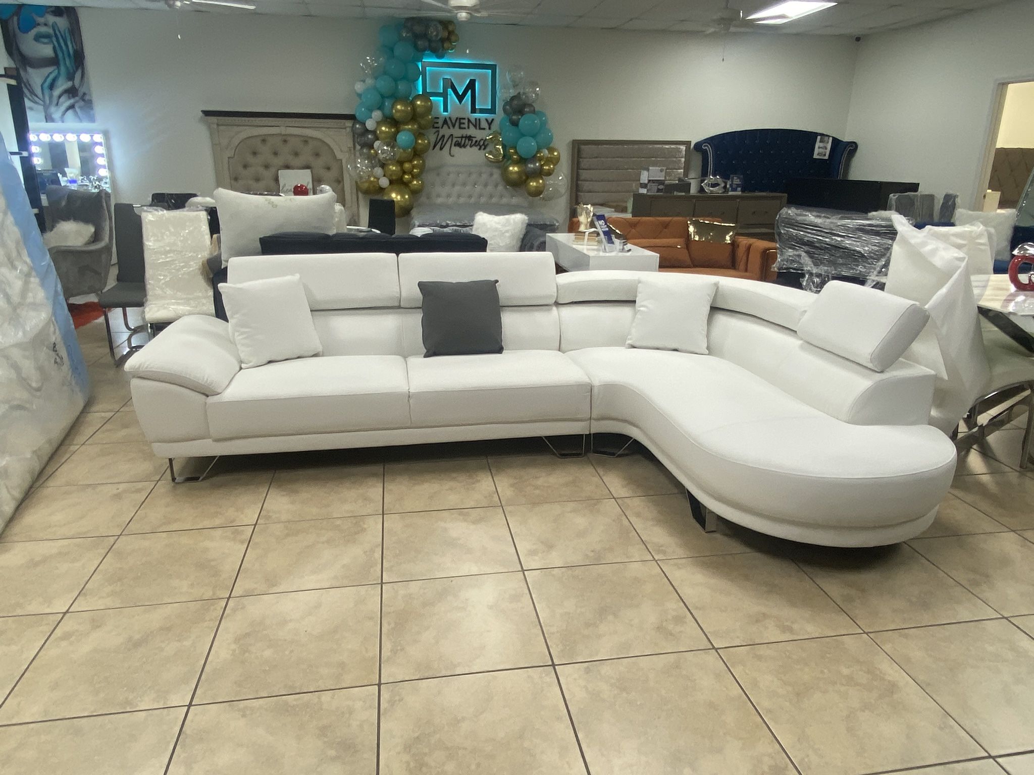 Sectional & Pillows. $39 Down 
