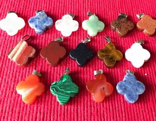 New Quartz Clover,Guardian Angel,Tube,Cross Unisex Pendants