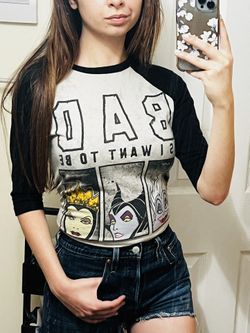 Disney Villains Bad As I Want To Be Graphic Tee