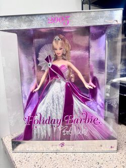 2005 bob mackie  holiday Barbie  new