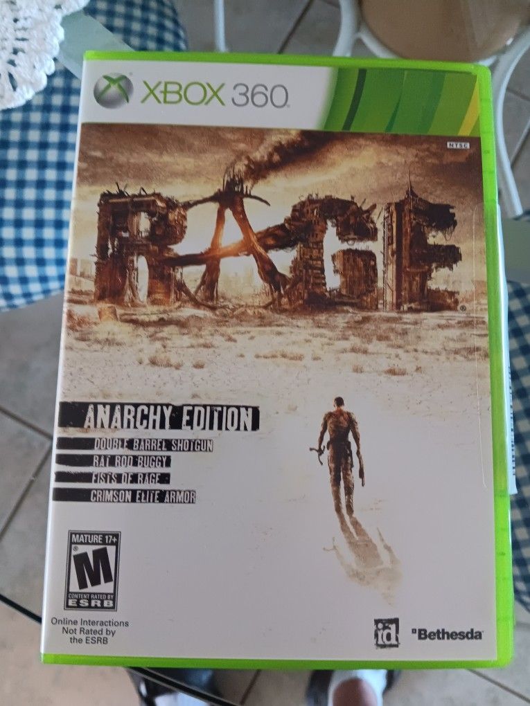 Xbox 360 Rage Anarchy Edition