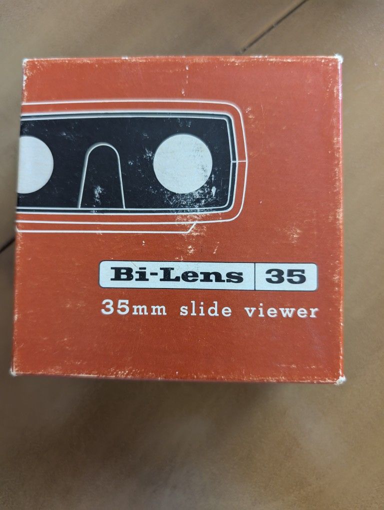 1940 vintage Bi-lens 35 mm slide viewer