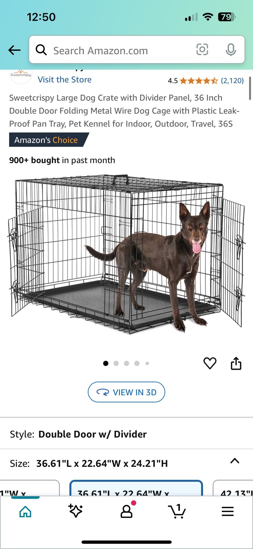 Large Dog Crate